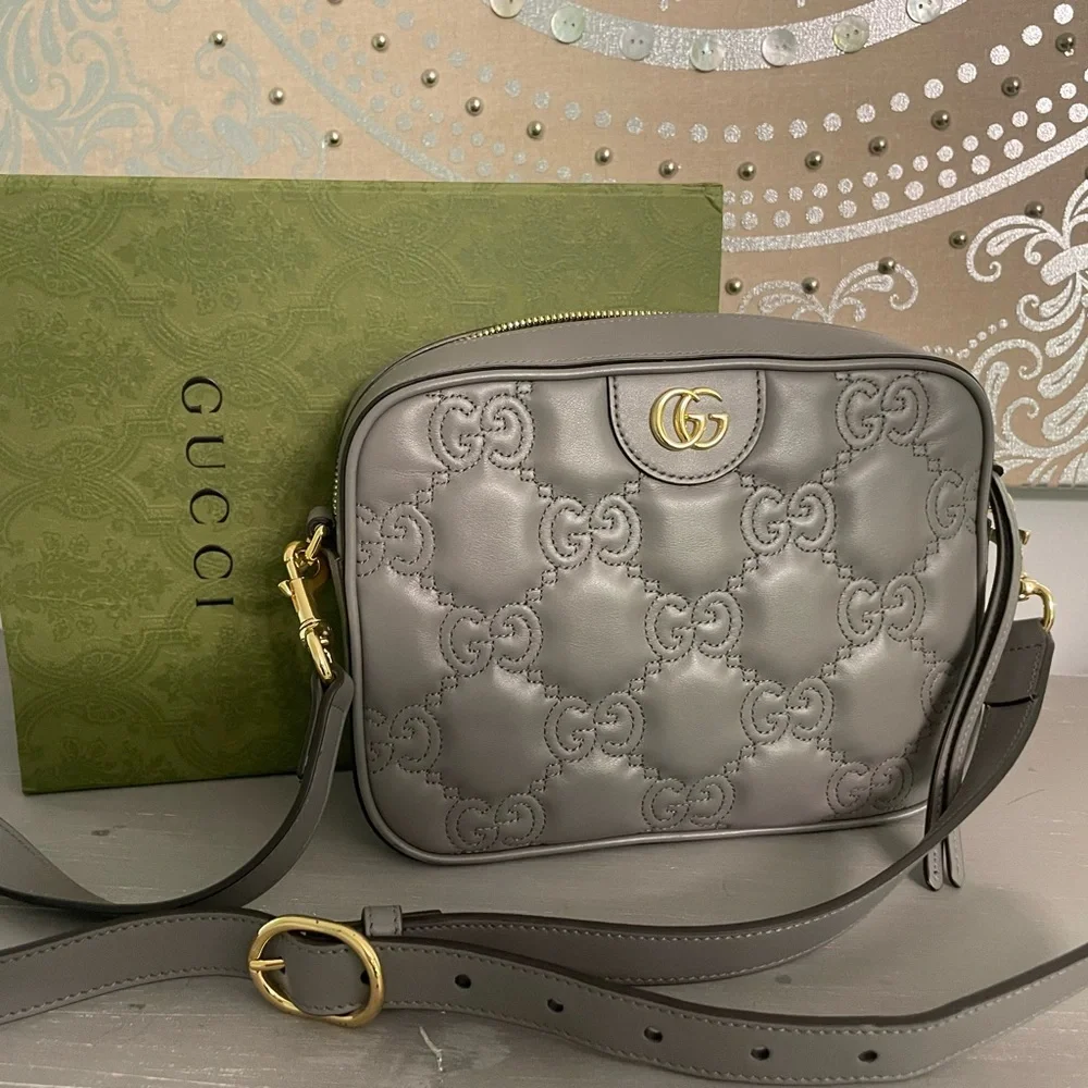 Gucci Gray Crossbody Bag - Picture 4 of 6